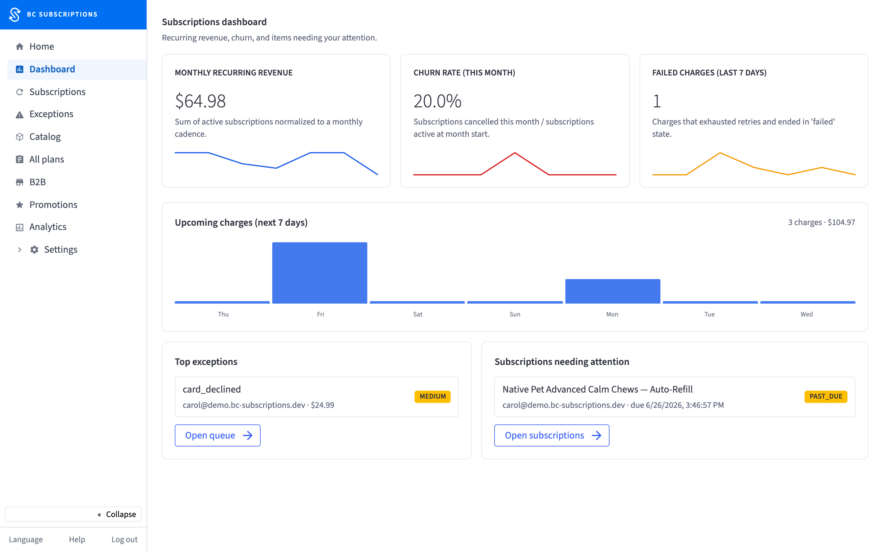 Merchant — Morning Ops walkthrough